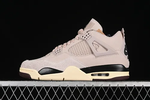 All categories Air Jordan Jordan series basketball shoes Air Jordan 4 GX foreign trade version A Ma Maniere x Air Jordan 4 Retro "Fossil Stone" AJ4 Joe 4 Fossil FZ4810-200